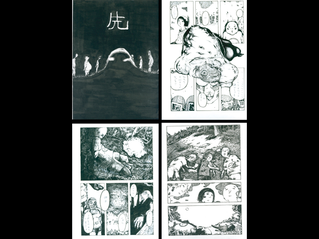 杉山武志,絵画,漫画,art,色鉛筆,イラスト,写実,猫,犬,馬,植物